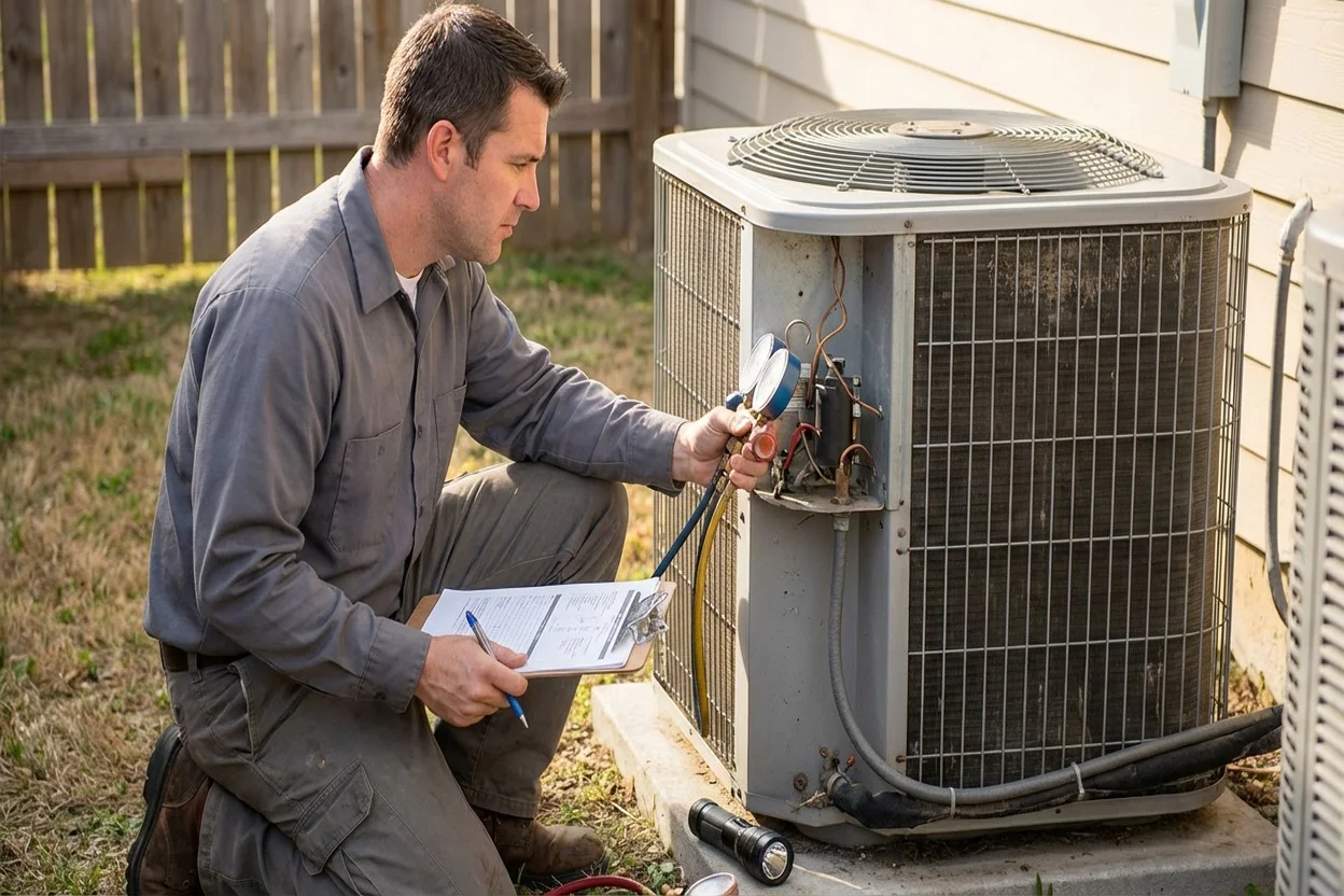 AC system inspection service
