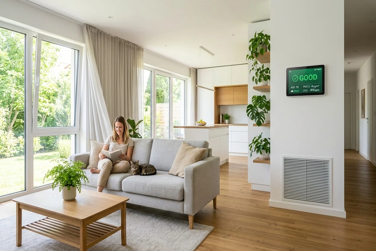 Air quality testing and improvement